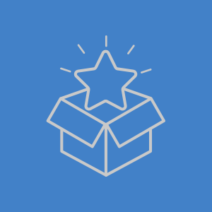 Gift box with star - Represents bonuses or special offers.